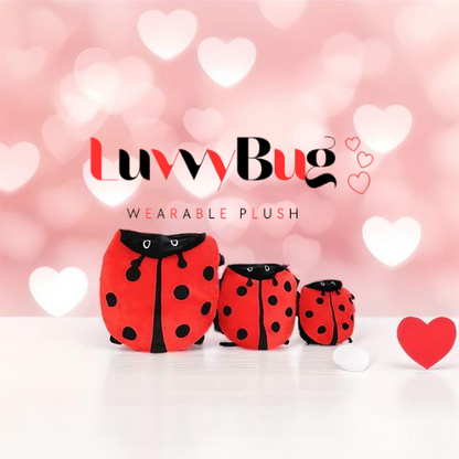 LuvvyBug™ Wearable Plushie Pillows